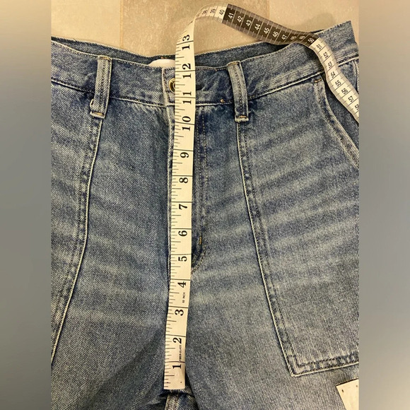 PISTOLA Josephine High Rise Tapered Jeans in Paradigm Blue Size 29 - Picture 10 of 11